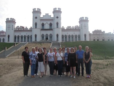 Посещение дворца Пусловских в Коссово