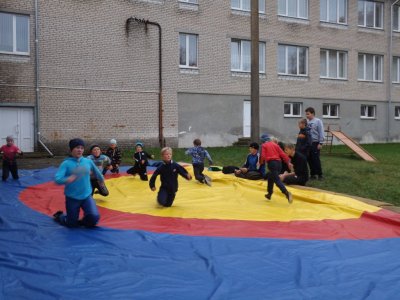 Занятия спортивной секции по вольной борьбе