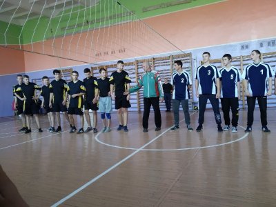 Районные соревнования по волейболу среди юношей