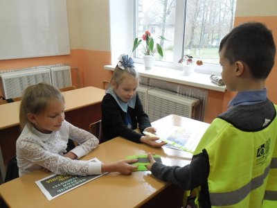 Правовое занятие «Фликер спасает жизнь!»