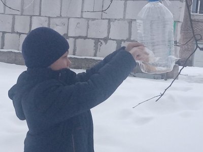 Акция «Трудно птицам жить зимой…»