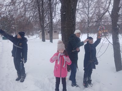 Акция «Трудно птицам жить зимой…»