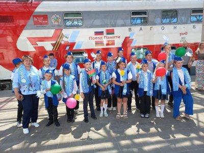 Поезд Памяти - в  Бресте