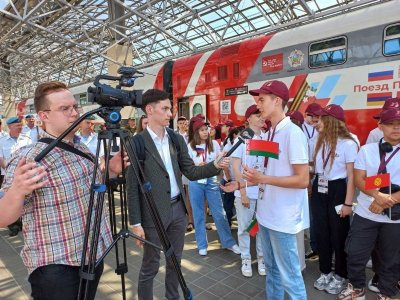 Поезд Памяти - в  Бресте