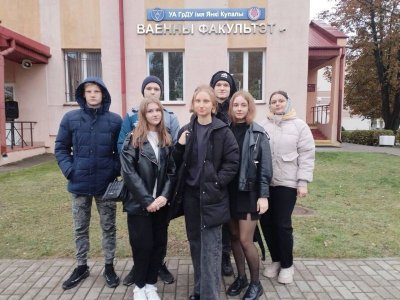 Экскурсия на военный факультет ГрГУ